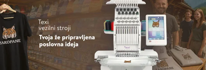 Vezenje kot posel vezilni stroji 