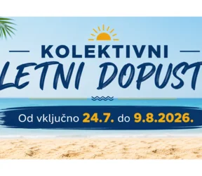 Kolektivni dopust 2026