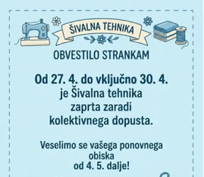 Kolektivni dopust-maj 2026