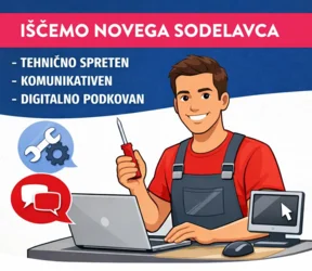 Iščemo novega sodelavca