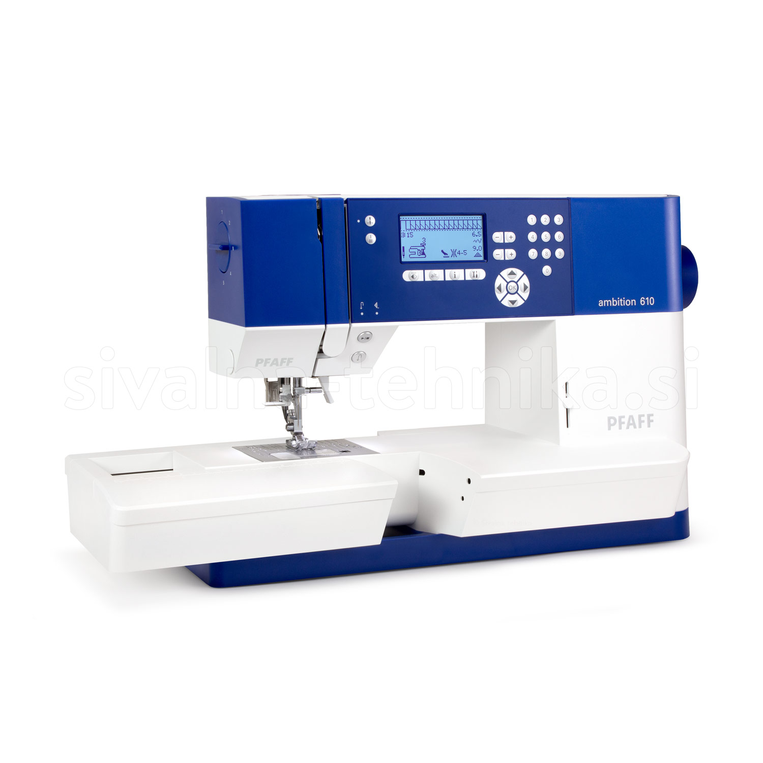PFAFF AMBITION 610 Šivalna tehnika