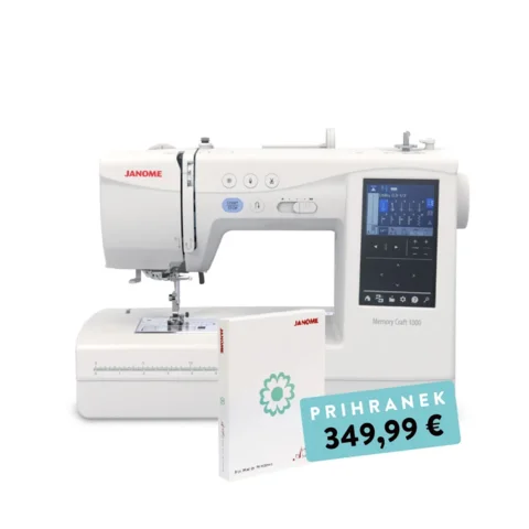 JANOME MEMORY CRAFT 1000 ARTISTIC JR SET