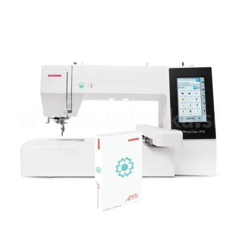 JANOME MEMORY CRAFT 500E ARTISTIC SET