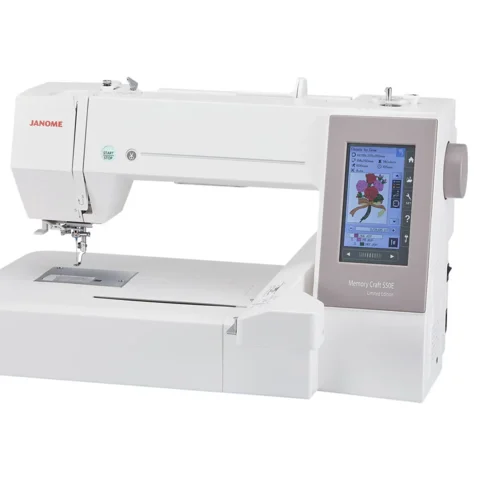 JANOME MEMORY CRAFT 550E ARTISTIC SET