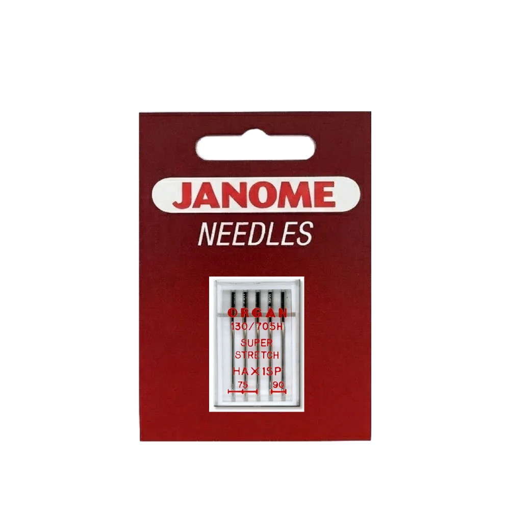 IGLE JANOME SUPER STRECH 3x75 2x90