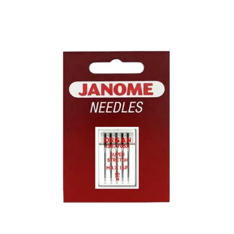 IGLE JANOME SUPER STRECH 5x90