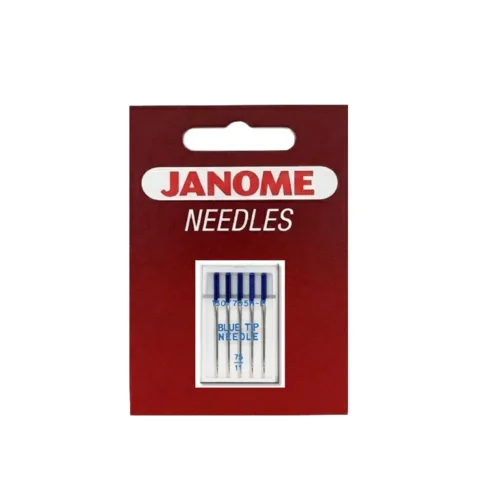 IGLE JANOME VEZENJE BLUE TIP 5x75