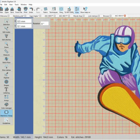 JANOME ARTISTIC DIGITIZER JR