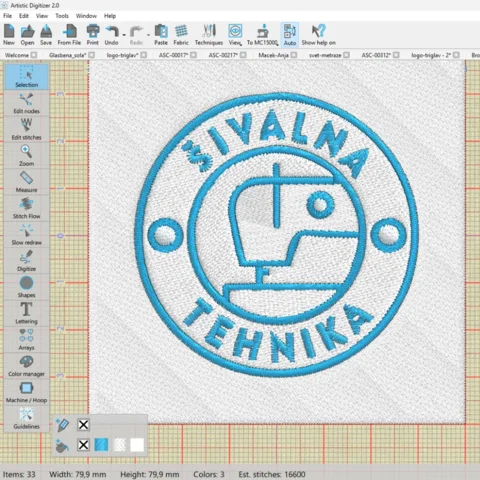 JANOME ARTISTIC DIGITIZER JR